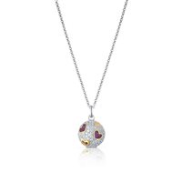 Collana Roberto Giannotti Donna Chiama Angeli in Argento Zircone SFA139 - SFA139
